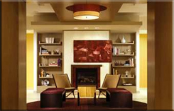 Hartford, CT Hilton Hotel - interior photograph: wallcovering installation, commercial painting, commercial painter, Connecticut painters